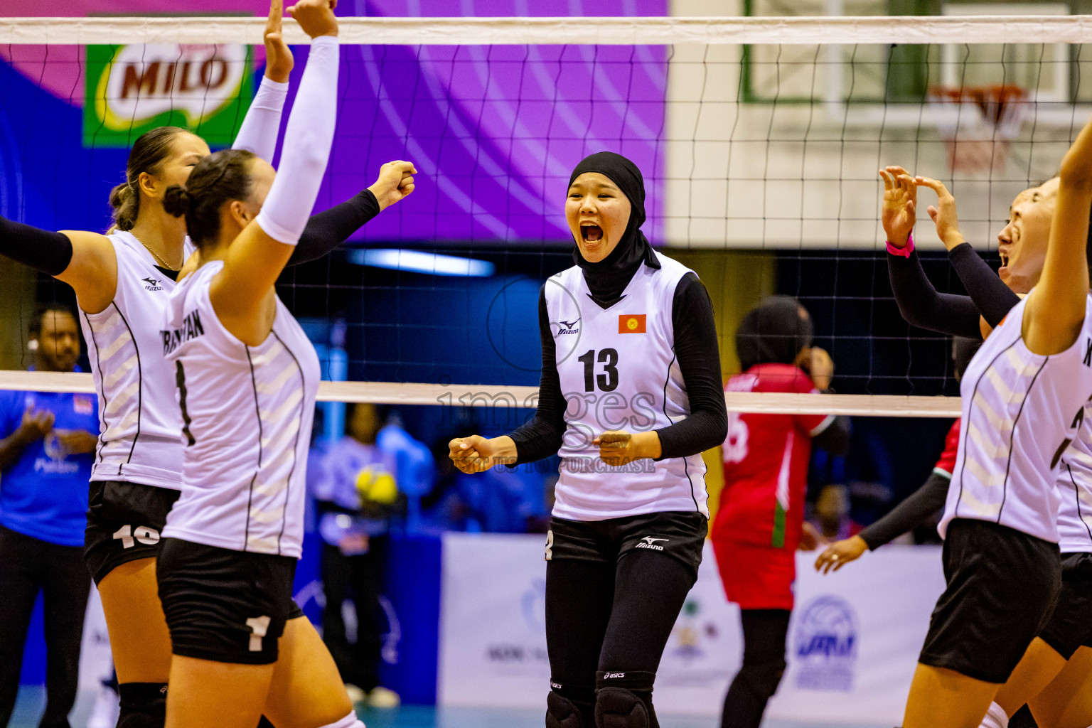 Final of CAVA Woman's Volleyball Challenge Cup 2024 was held in Social Center, Male', Maldives on Wednesday, 11th September 2024. Photos: Nausham Waheed / images.mv