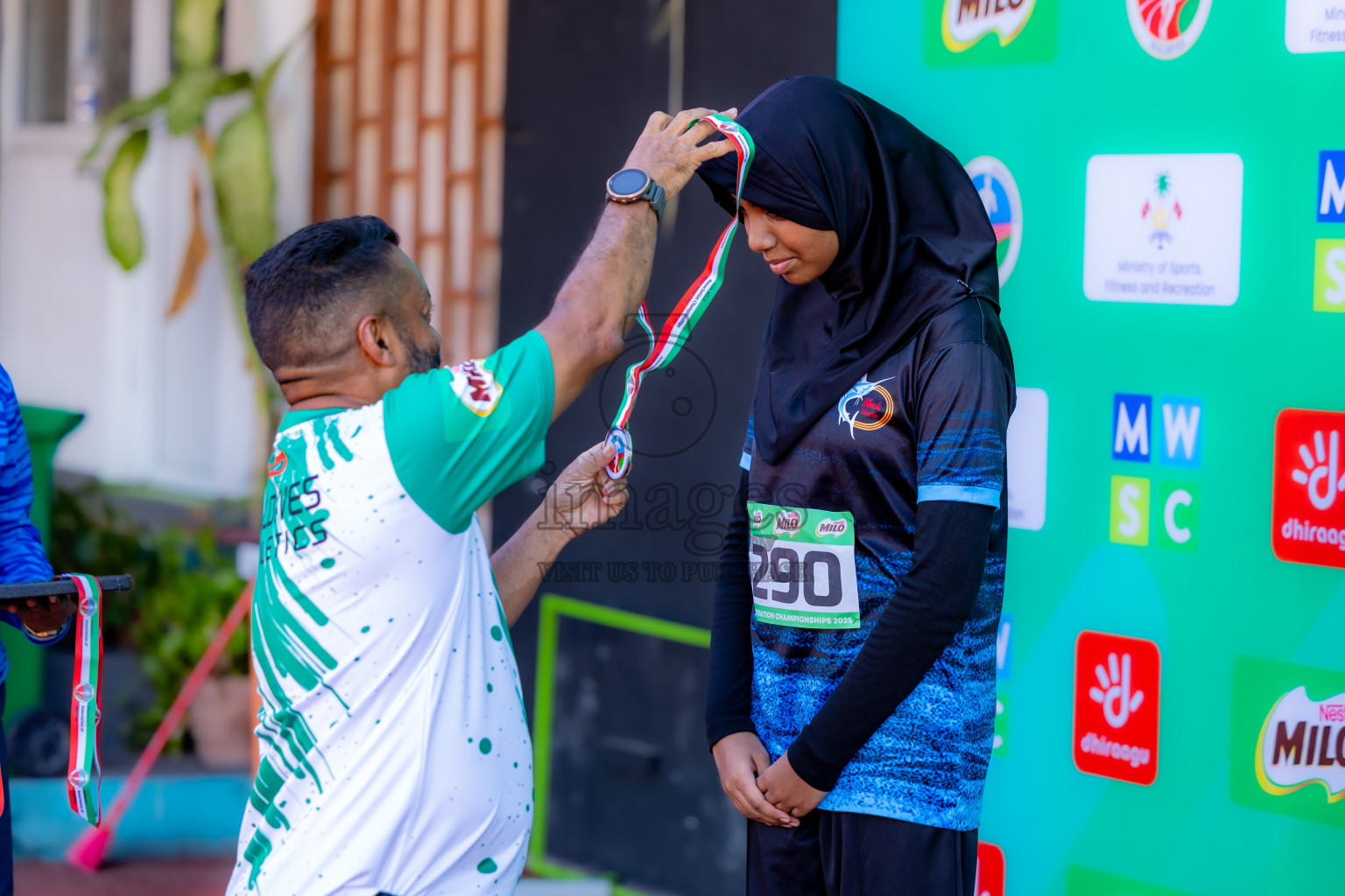 Day 1 of 12th Milo Association Championships was held in Ekuveni Track at Male', Maldives on Thursday, 24th April 2025. Photos: Nausham Waheed  / images.mv