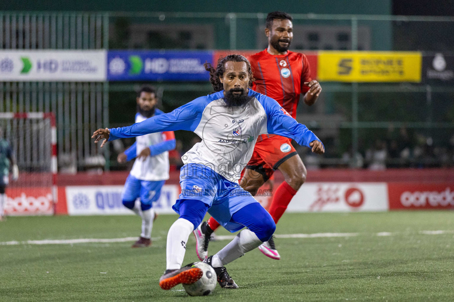 N Maafaru  vs N Kendhikulhudhoo in Day 3 of Golden Futsal Challenge 2024 was held on Wednesday, 17th January 2024, in Hulhumale', Maldives Photos: Nausham Waheed / images.mv