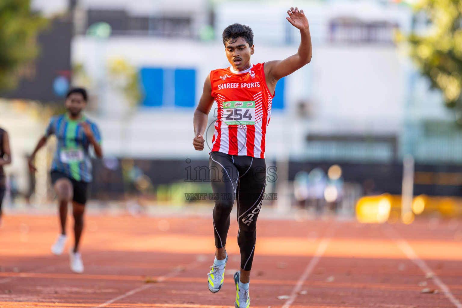Day 1 of 12th Milo Association Championships was held in Ekuveni Track at Male', Maldives on Thursday, 24th April 2025. Photos: Ismail Thoriq / images.mv