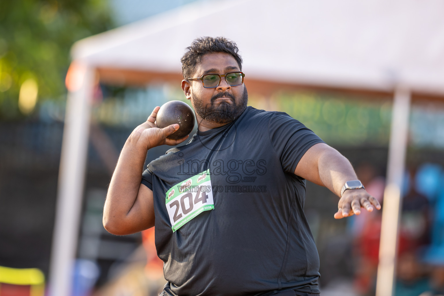 Day 1 of 12th Milo Association Championships was held in Ekuveni Track at Male', Maldives on Thursday, 24th April 2025. Photos: Ismail Thoriq / images.mv