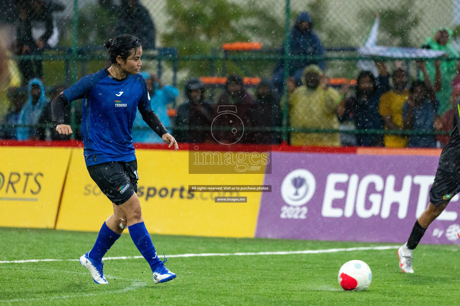 WAMCO vs Team Fenaka in Eighteen Thirty Women's Futsal Fiesta 2022 was held in Hulhumale', Maldives on Friday, 14th October 2022. Photos: Hassan Simah / images.mv