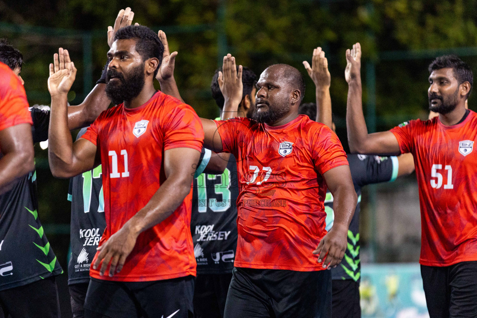 Day 19 of 10th National Handball Tournament 2023, held in Handball ground, Male', Maldives on Tuesday, 19th December 2023 Photos: Nausham Waheed/ Images.mv