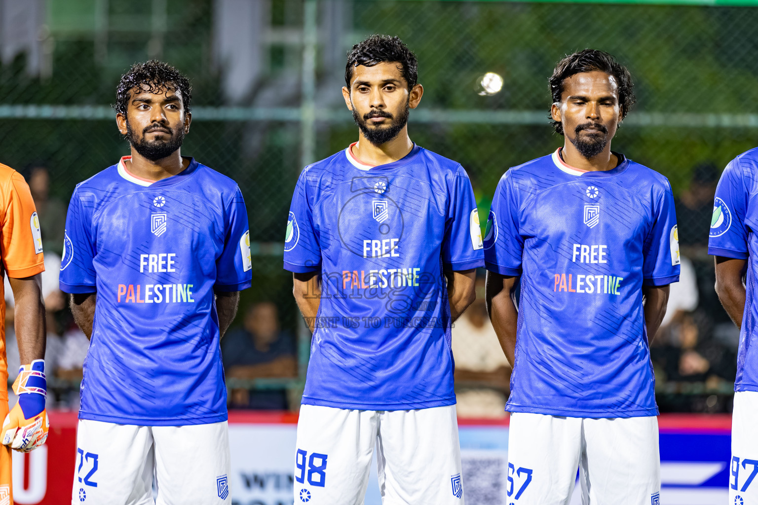 Team Naivaadhoo vs Club Combination in Day 1 of Kings Cup of Club Maldives Cup 2025 held in Rehendi Futsal Ground, Hulhumale', Maldives on Saturday, 30th August 2025. Photos: Areef / images.mv