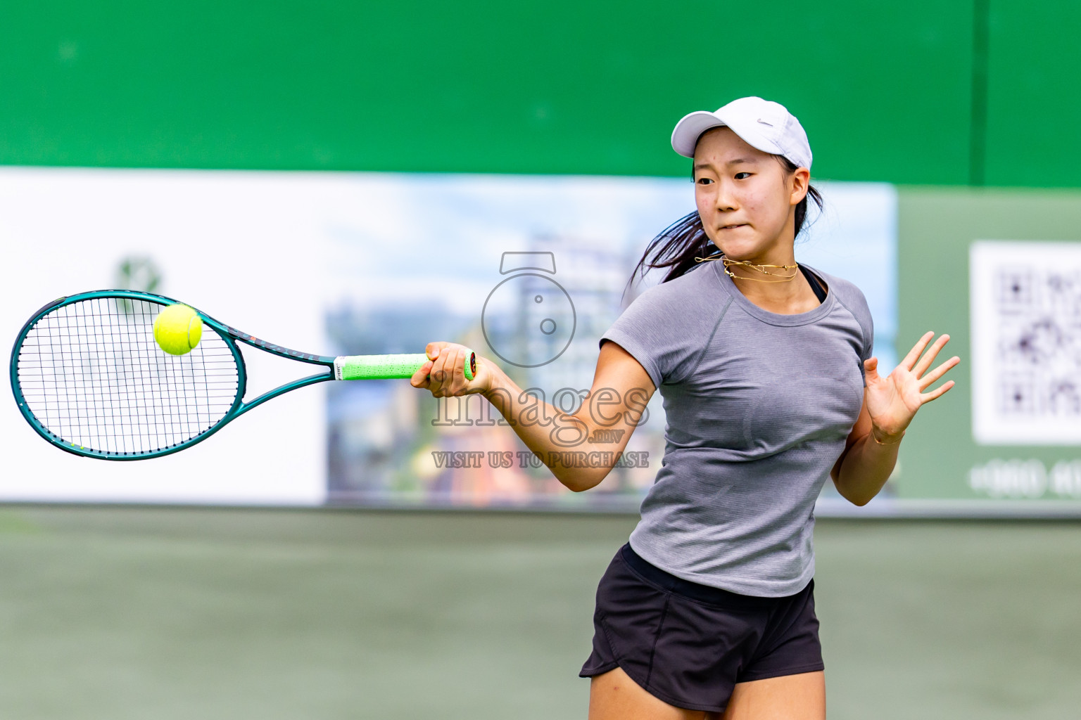 Day 7 of ATF Maldives Junior Open Tennis was held in Male' Tennis Court, Male', Maldives on Wednesday, 18th December 2024. Photos: Nausham Waheed/ images.mv