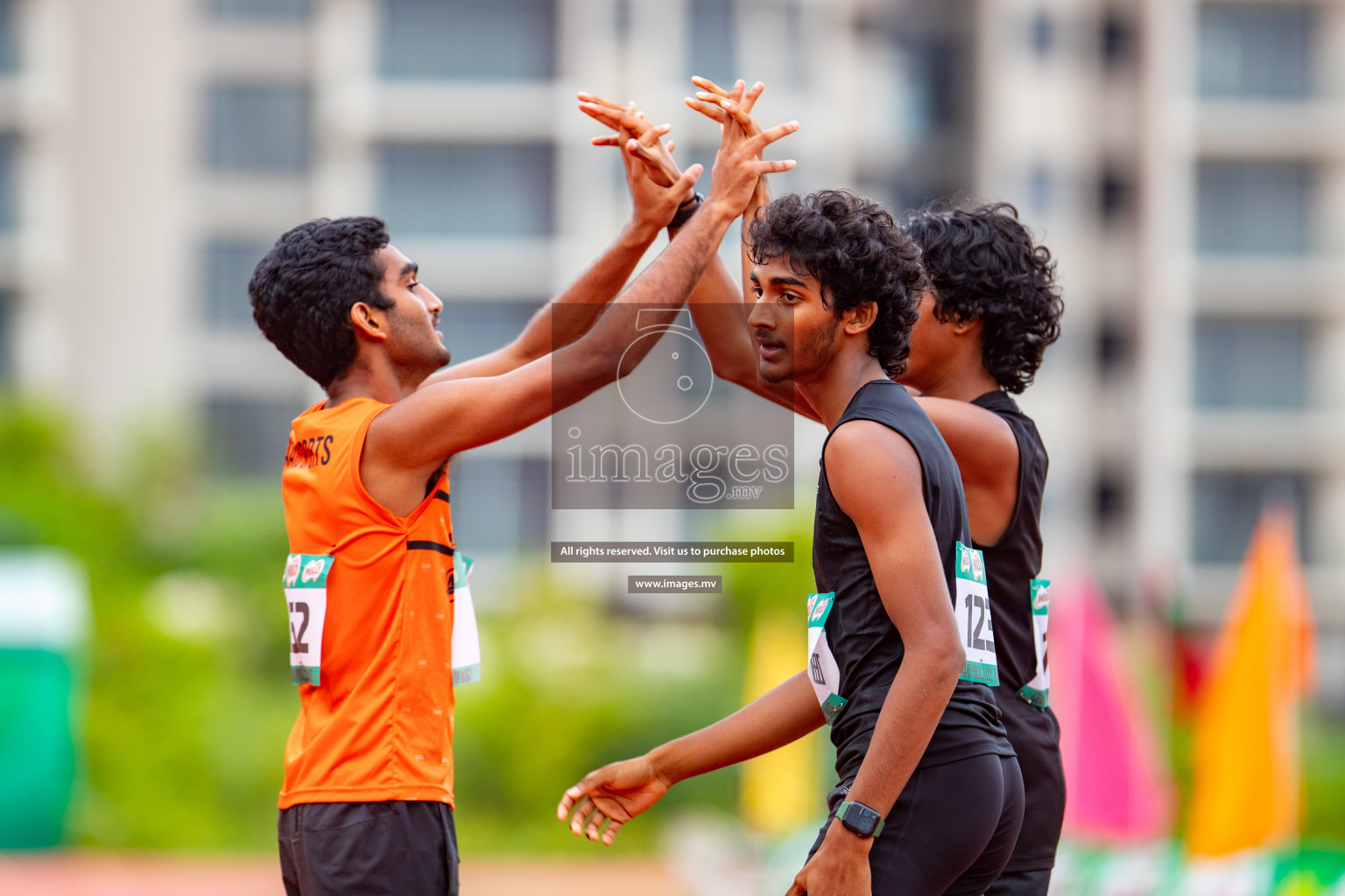 Day 1 of National Grand Prix 2022 on 11 November 2022 in Hulhumale Running Track, Hulhumale, Maldives. Photos: Hassan Simah / images.mv