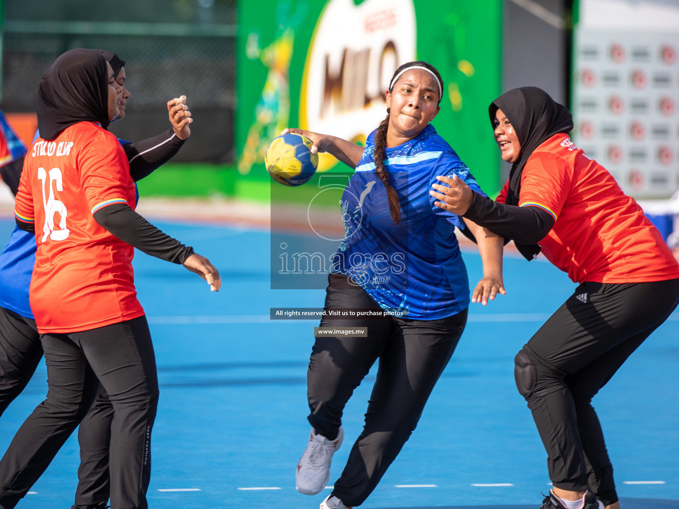 Day 7 of MILO 6th Inter Office Handball Tournament 2022 Photos by Ismail Thoriq & Shu Abdul Sattar