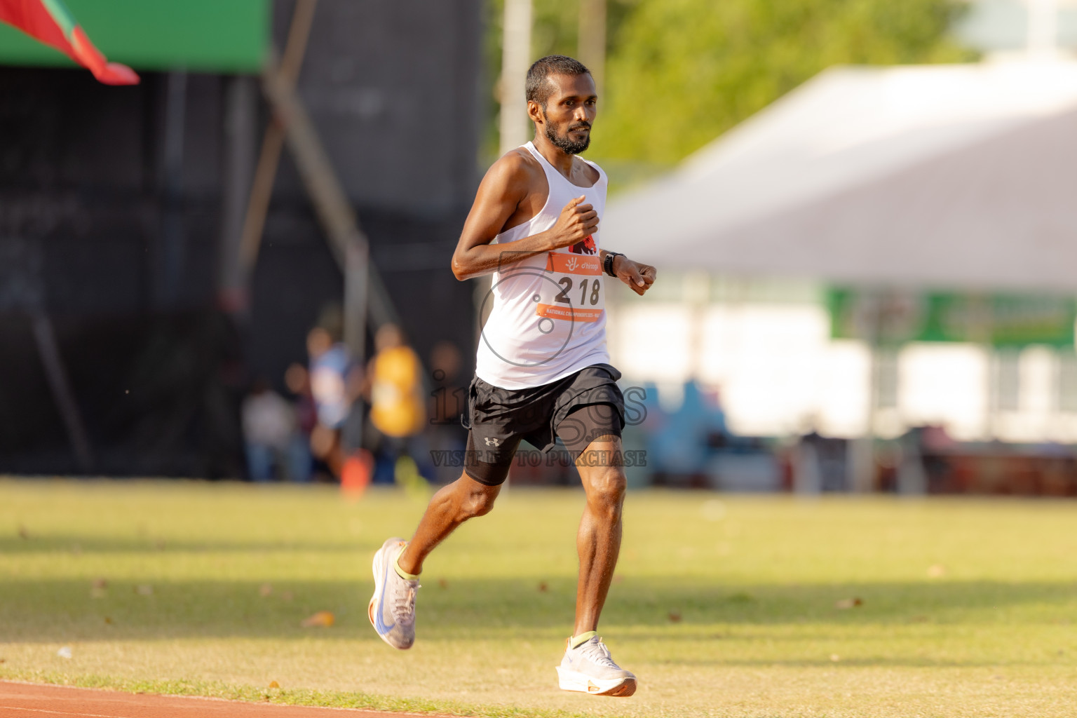 Day 2 of National Athletics Championship 2025 was held at Ekuveni Running Ground in Male', Maldives on Friday, 15th August 2025. Photos: Hasni / images.mv