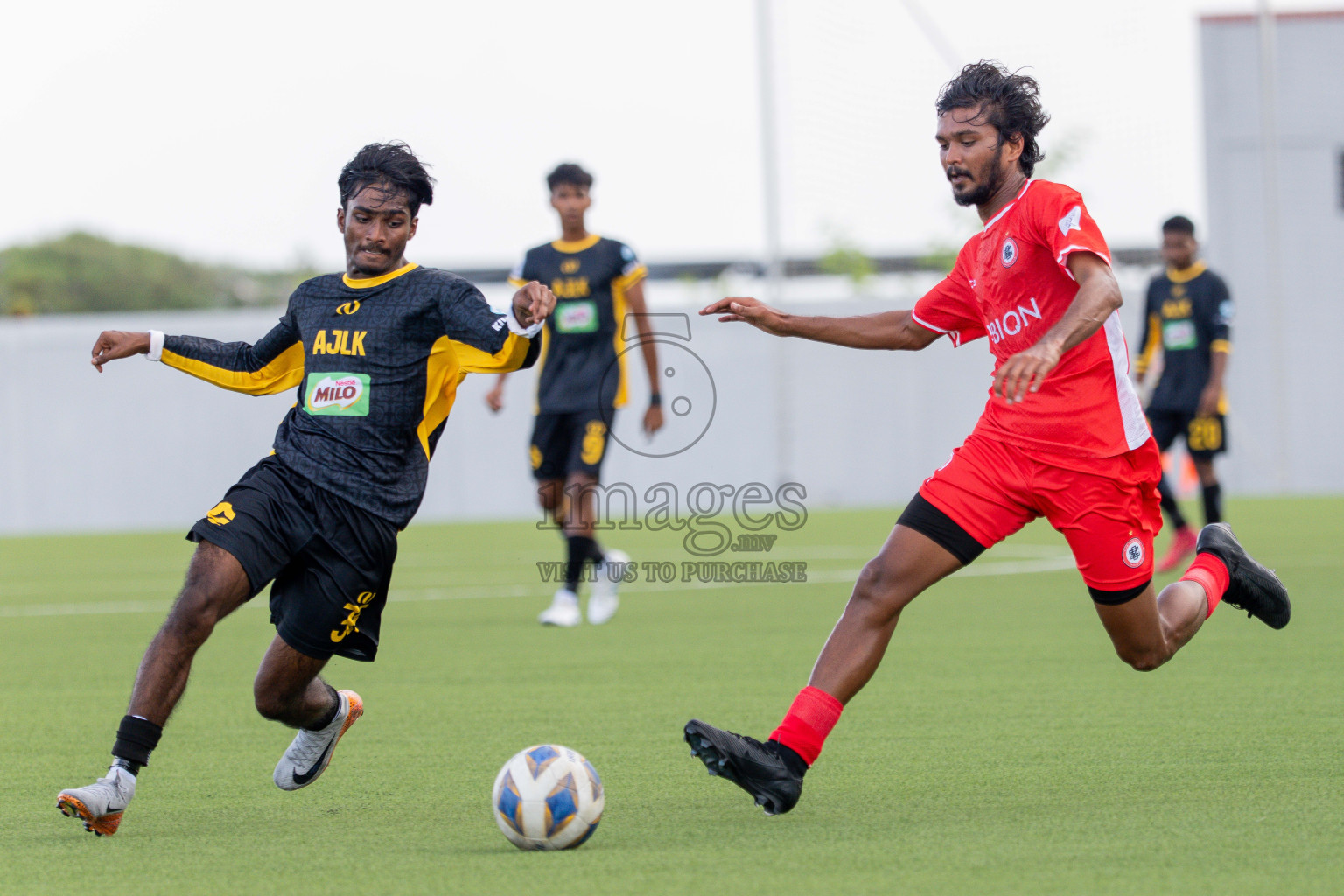 CC Sports Club VS Aajeelakah Eydhafushi FA in Day 6 of Eydhafushi Cup 2025 held in Eydhafushi Football Stadium at B. Eydhafushi, Maldives on Wednesday, 10th September 2025. Photos: Arif Rasheed / images.mv
