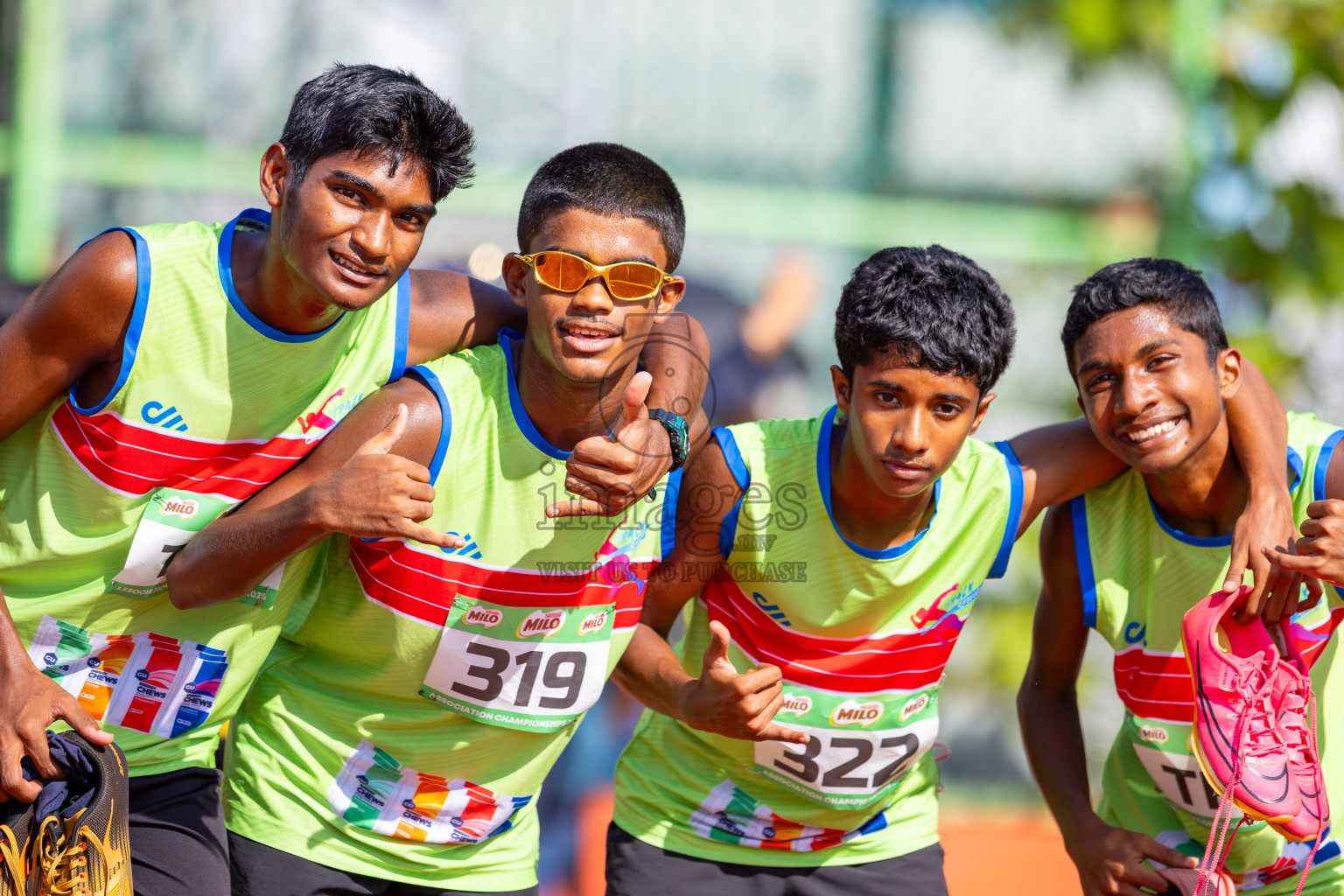 Day 3 of 12th Milo Association Championships was held in Ekuveni Track at Male', Maldives on Saturday, 26th April 2025. Photos: Ismail Thoriq / images.mv