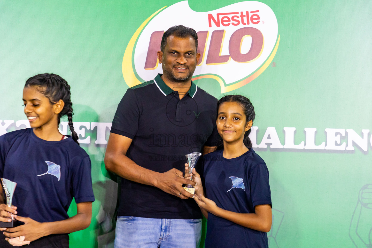 Final of MILO 3x3 Netball Challenge 2024 was held in Ekuveni Netball Court at Male', Maldives on Thursday, 20th March 2024. Photos: Nausham Waheed / images.mv