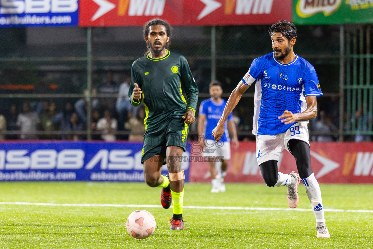 Customs Recreation Club (CRC) vs Club Fen in Day 1 of Club Maldives Cup 2025 was held in Rehendi Futsal Ground, Hulhumale', Maldives on Sunday, 28th September 2025. Photos: Ismail Thoriq / images.mv