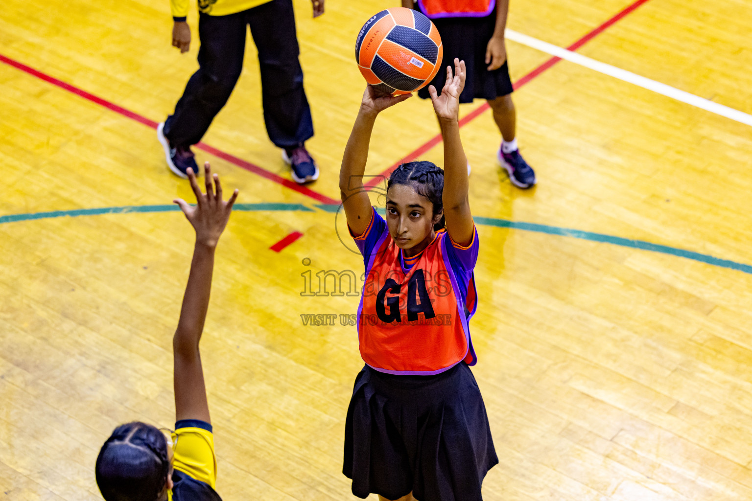 Day 7 of 25th Inter-School Netball Tournament was held in Social Center at Male', Maldives on Saturday, 17th August 2024. Photos: Nausham Waheed / images.mv