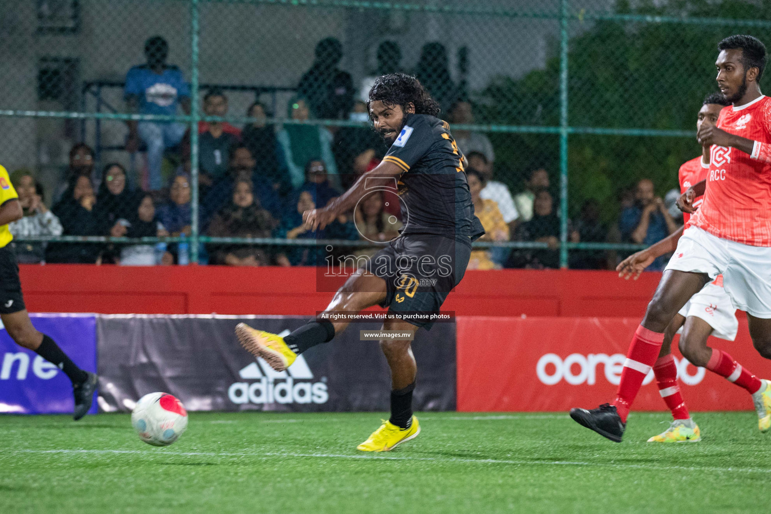 HA. Maarandhoo vs HA. Thuraakunu in Day 3 of Golden Futsal Challenge 2023 on 07 February 2023 in Hulhumale, Male, Maldives