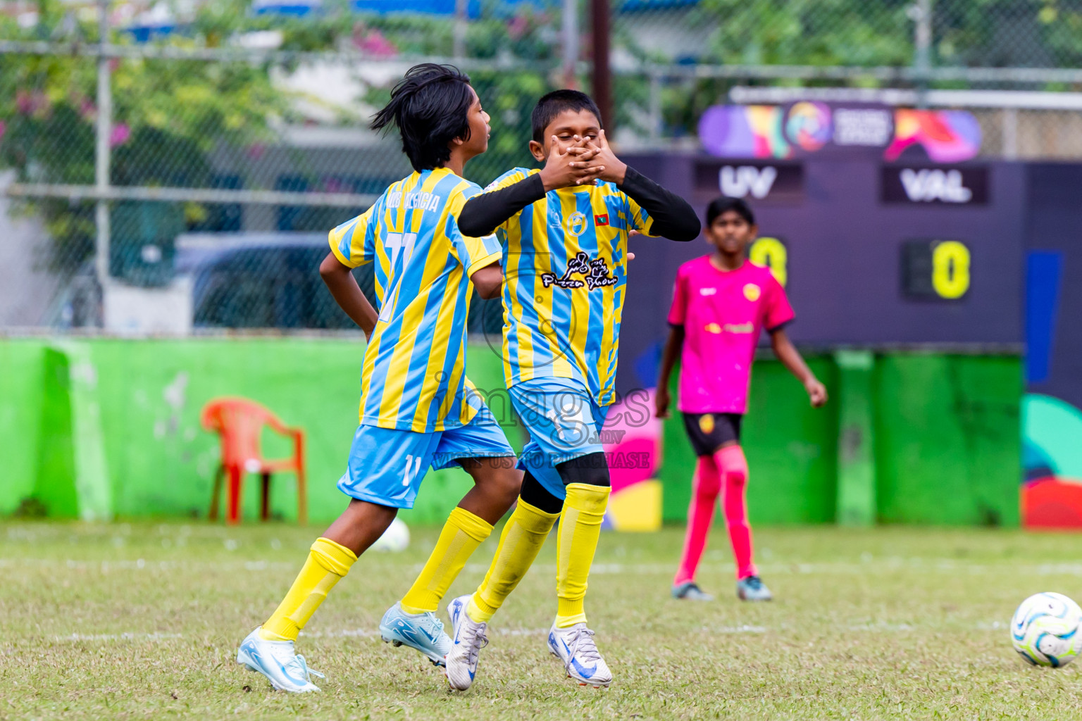 Under 12 United Victory vs Valancia on day 3 of Dhivehi Youth League 2024 held at Henveiru Stadium on Saturday, 23rd November 2024. Photos: Nausham Waheed/ Images.mv