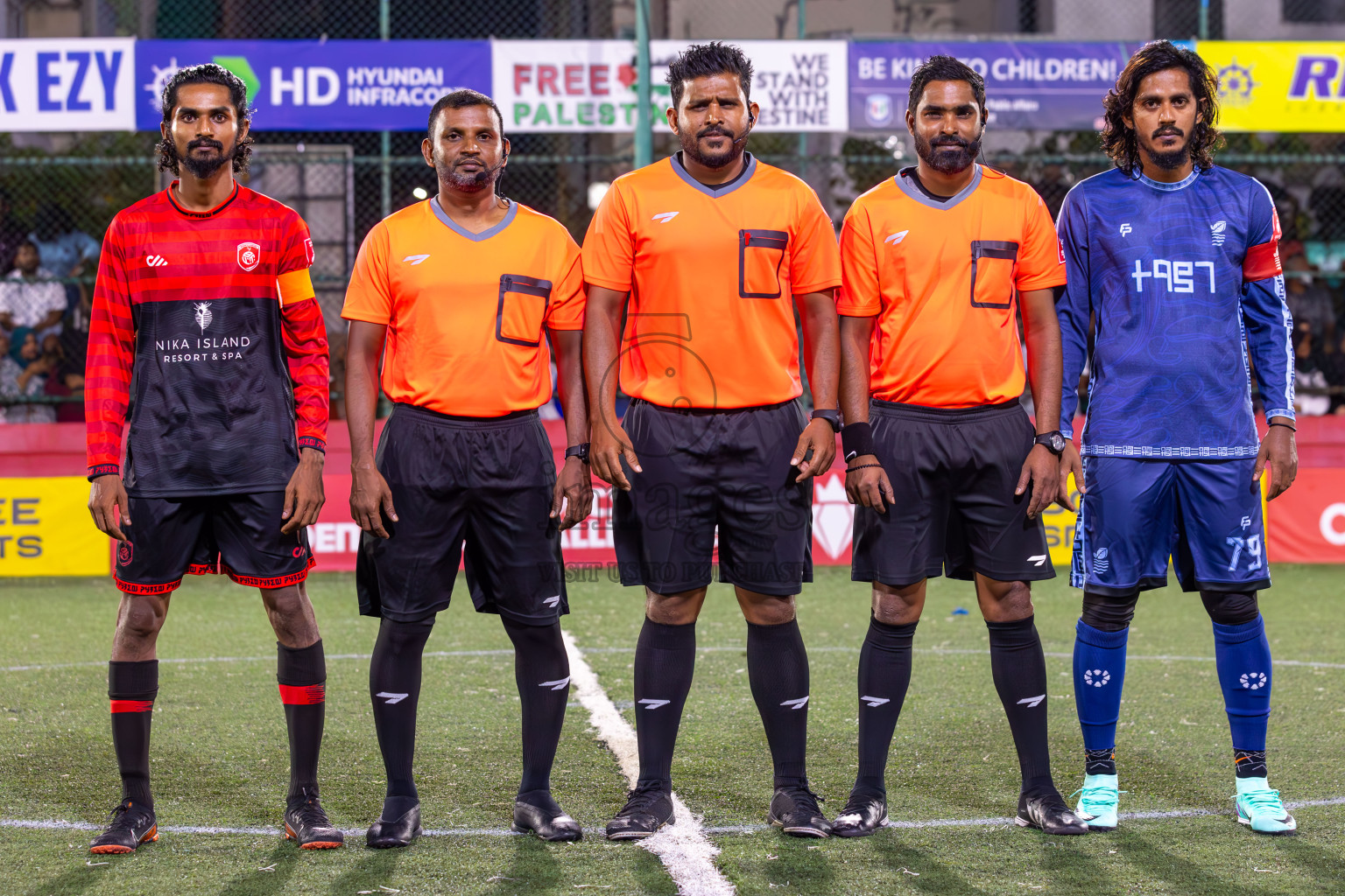 AA Bodufolhudhoo vs AA Mathiveri in Day 21 of Golden Futsal Challenge 2024 was held on Sunday , 4th February 2024 in Hulhumale', Maldives
Photos: Ismail Thoriq / images.mv