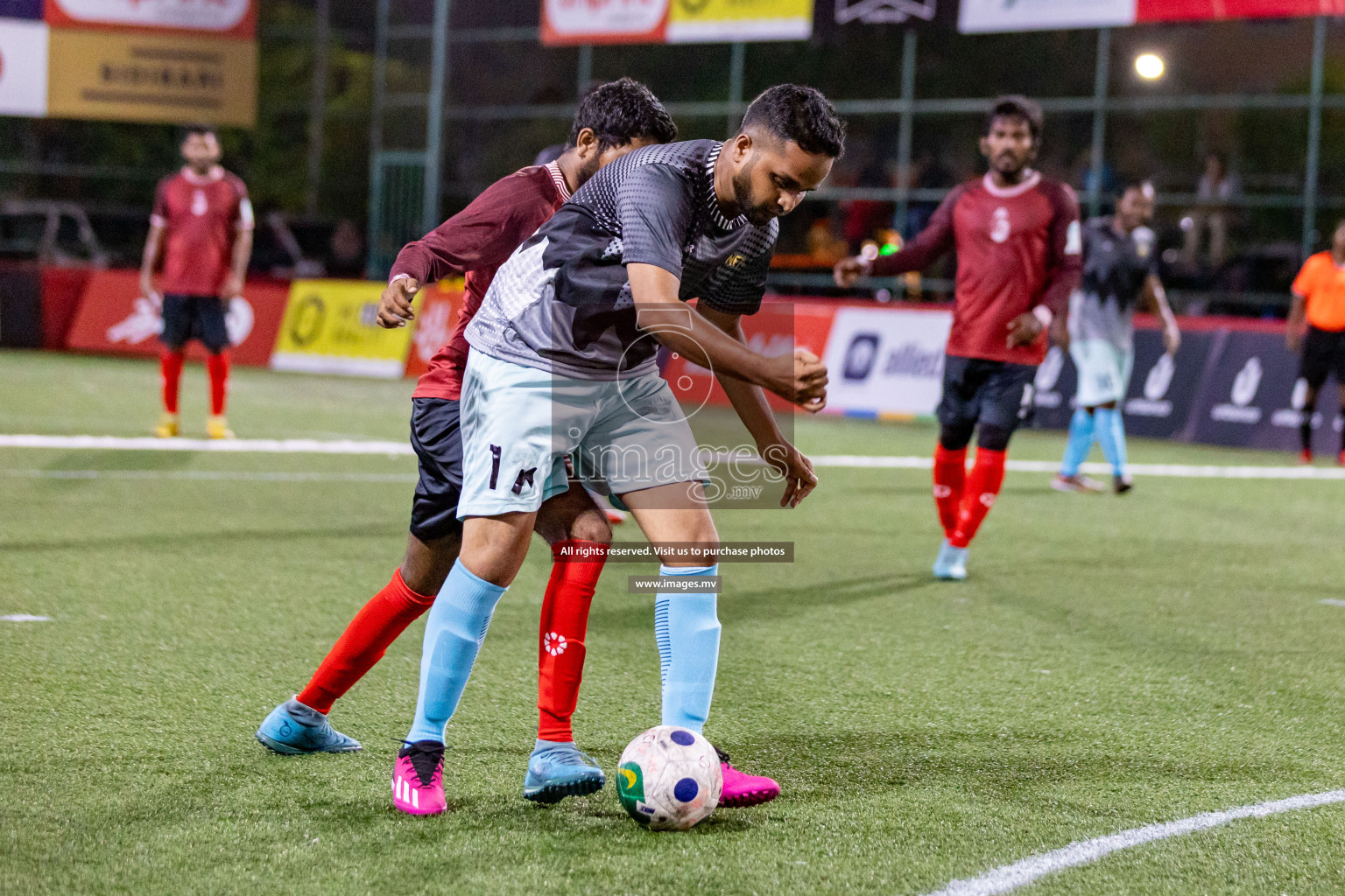 Club 220 vs METEOROLOGY in Club Maldives Cup Classic 2023 held in Hulhumale, Maldives, on Wednesday, 19th July 2023 Photos: Hassan Simah  / images.mv