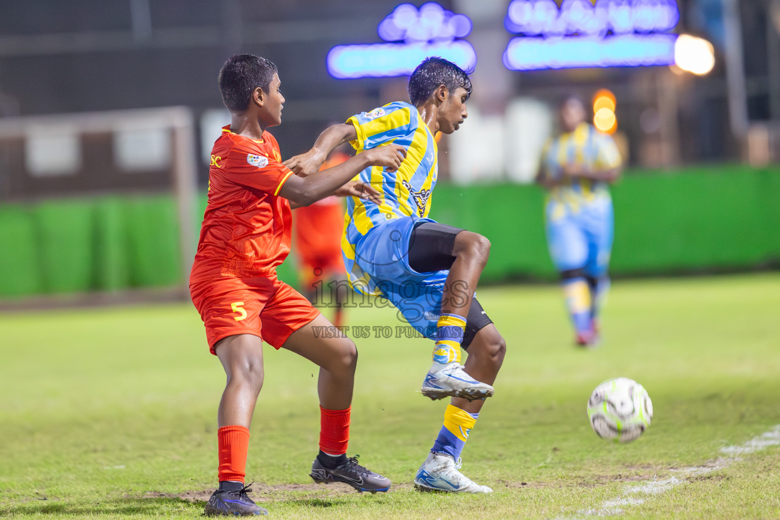 Dhivehi Youth League 2024 - Day 1. Matches held at Henveiru Stadium on 21st November 2024 , Thursday. Photos: Shuu Abdul Sattar/ Images.mv