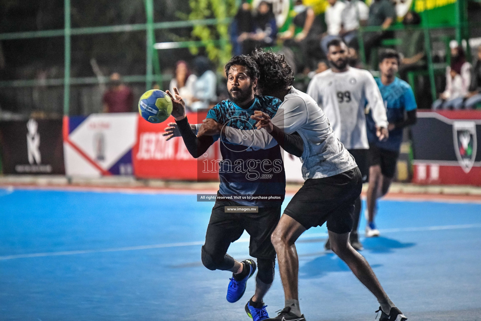 Day 10 of Milo 6th Inter Office Handball Tournament 2022 - Photos by Nausham Waheed