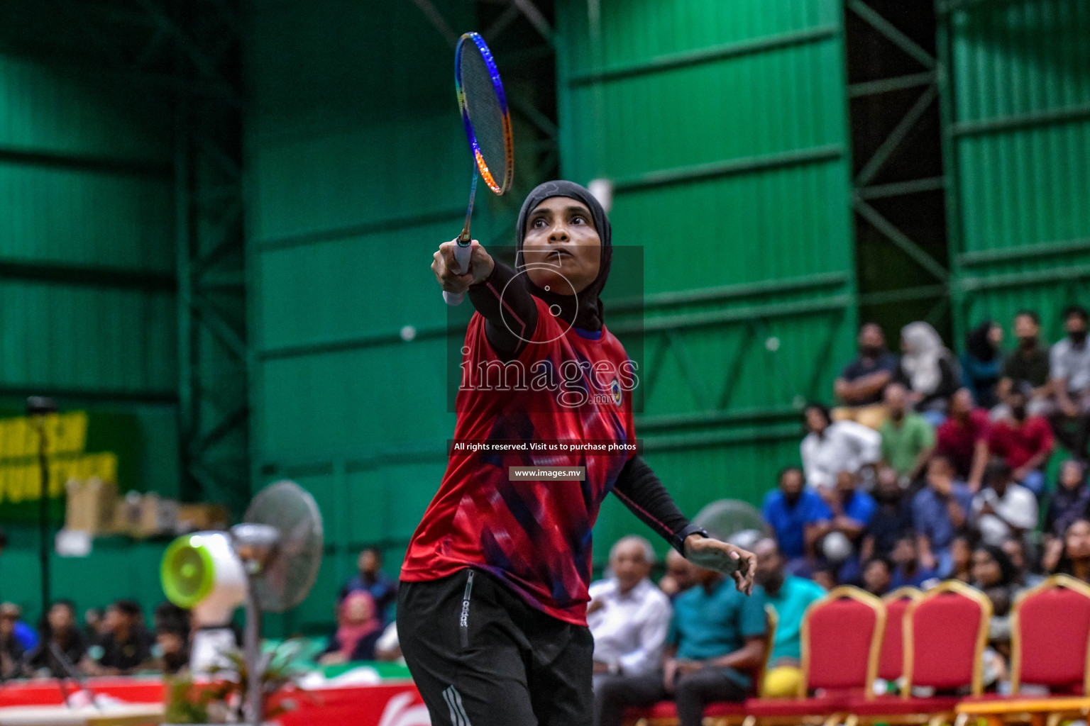 Final of 6th Office Company Badmintion Championship held in Male', Maldives Photos: Nausham Waheed / Images.mv