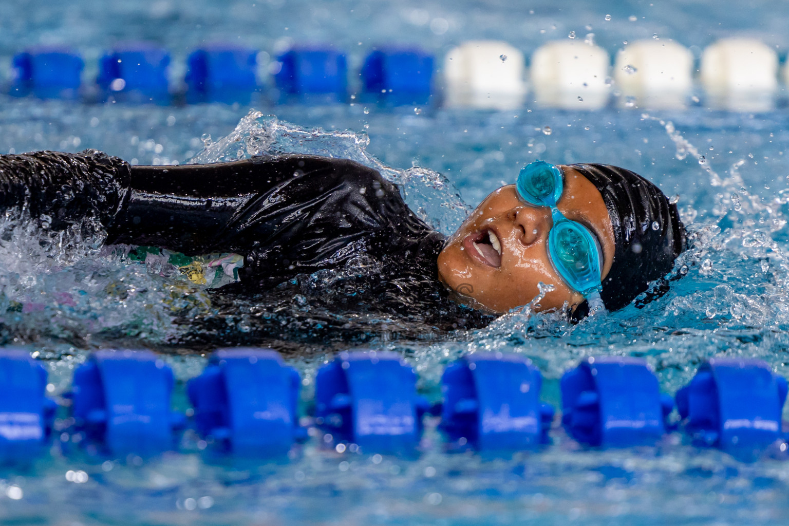 20th Inter-school Swimming Competition 2024 held in Hulhumale', Maldives on Saturday, 12th October 2024. Photos: Nausham Waheed / images.mv