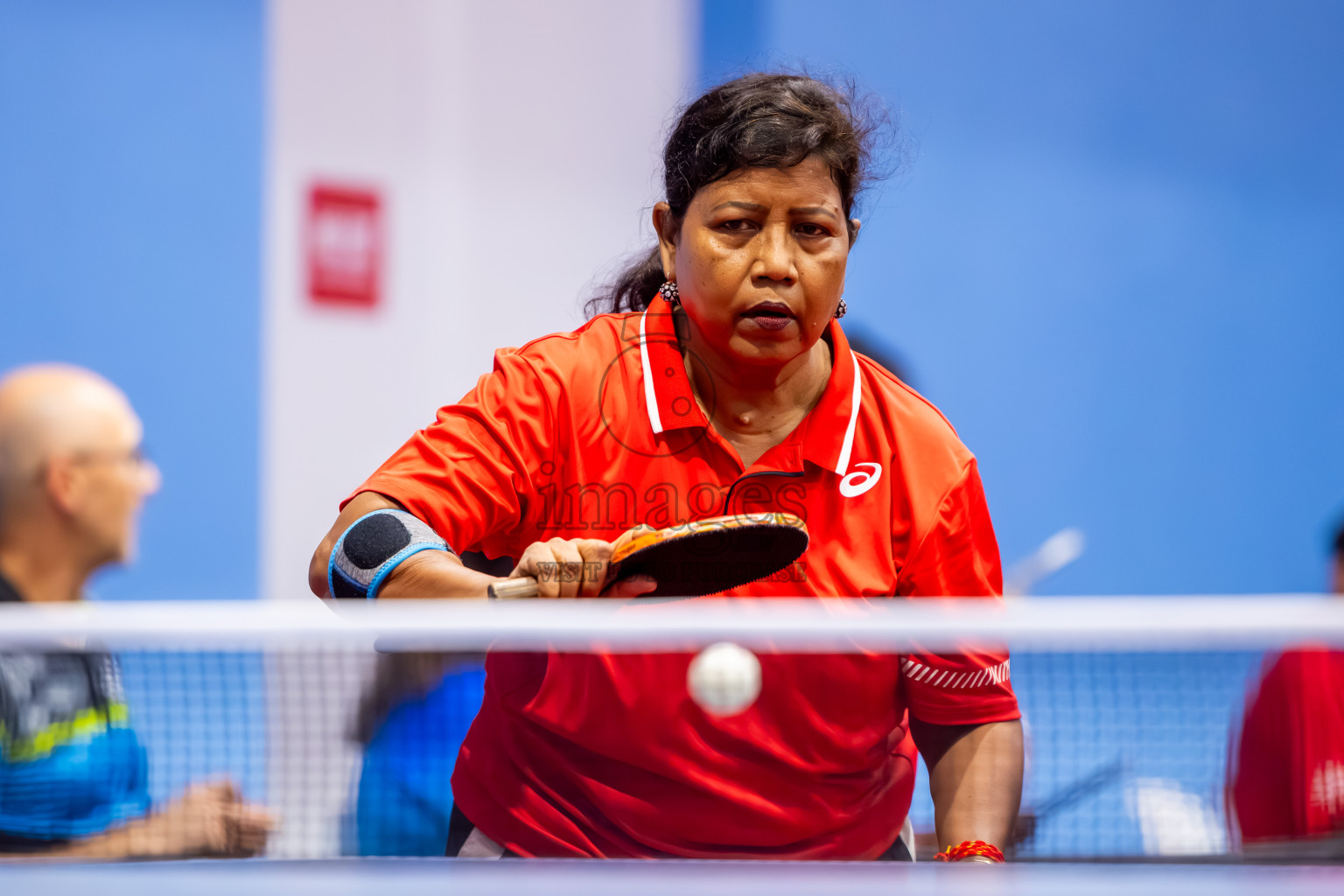 Day 2 of 1st Thoddoo Masters Table Tennis Tournament was held on Friday, 22nd August 2025 in AA Thoddoo, Maldives. Photos: Nausham Waheed / images.mv