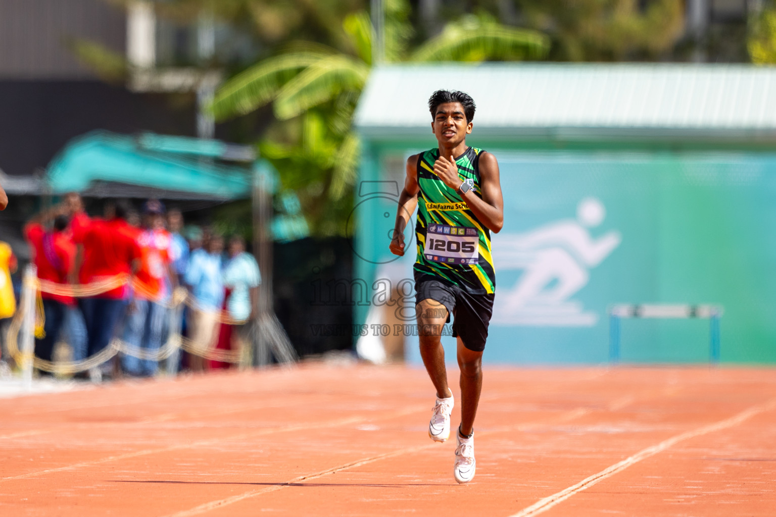 Day 2 of MWSC Interschool Athletics Championships 2024 held in Hulhumale Running Track, Hulhumale, Maldives on Sunday, 10th November 2024.
Photos by: Ismail Thoriq / Images.mv