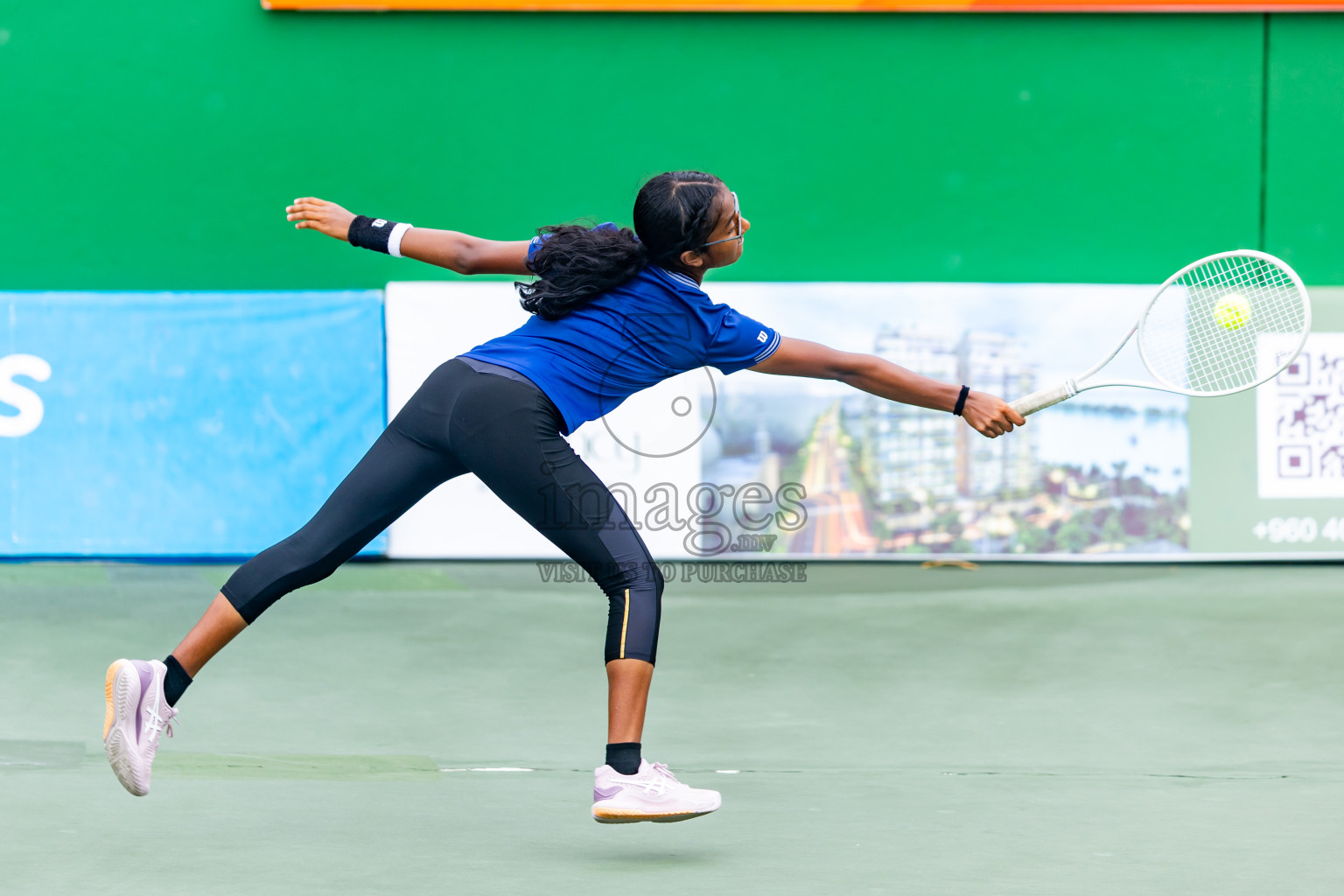 Day 5 of ATF Maldives Junior Open Tennis was held in Male' Tennis Court, Male', Maldives on Monday, 16th December 2024. Photos: Nausham Waheed/ images.mv