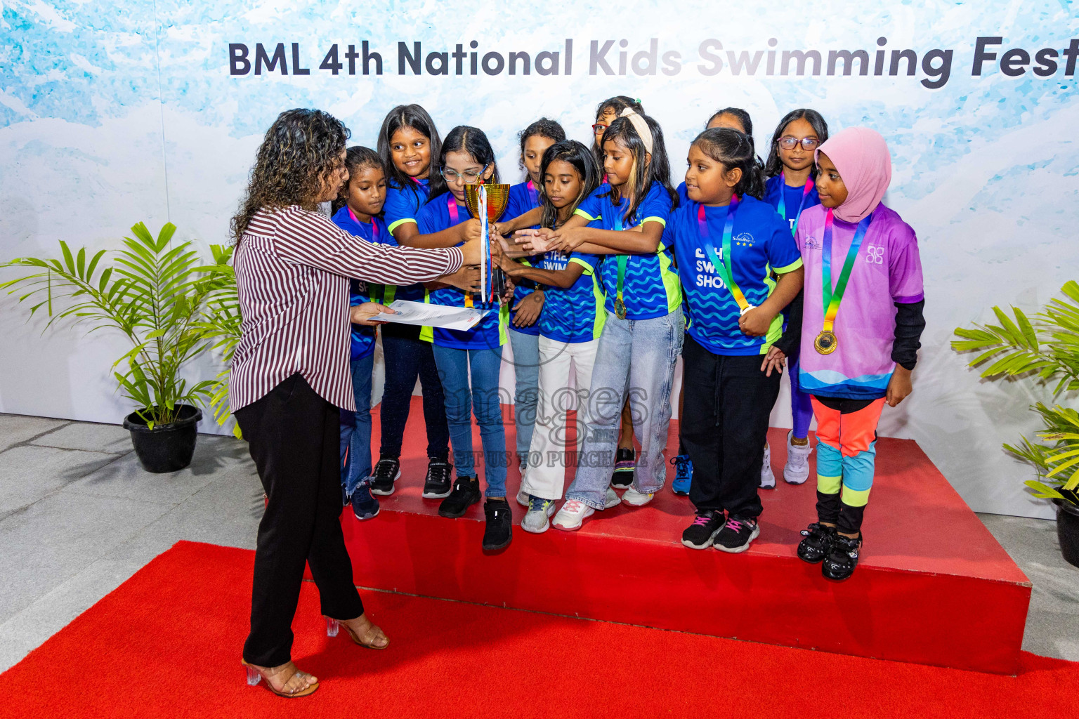 Closing Ceremony of 4th National Kids Swimming Festival 2023 on 9th December 2023, held in Hulhumale', Maldives Photos: Nausham Waheed / Images.mv