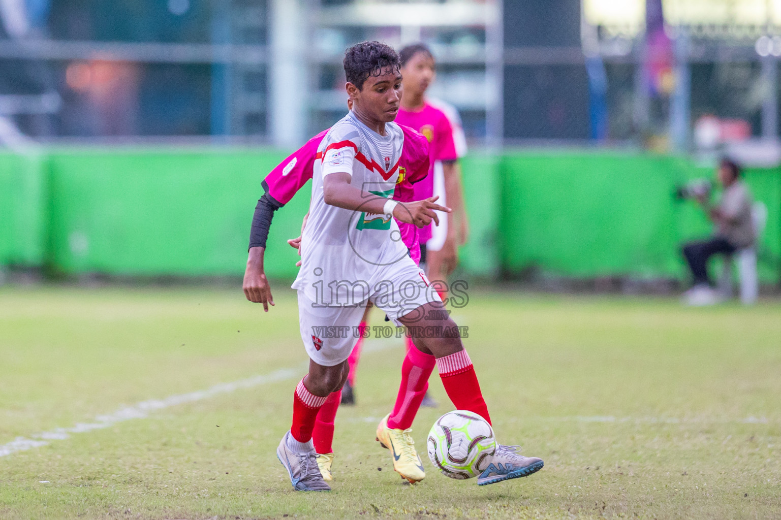 Dhivehi Youth League 2024 - Day 1. Matches held at Henveiru Stadium on 21st November 2024 , Thursday. Photos: Shuu Abdul Sattar/ Images.mv