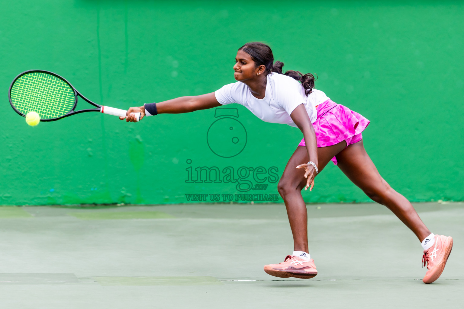 Finals of ATF Maldives Junior Open Tennis was held in Male' Tennis Court, Male', Maldives on Saturday, 21st December 2024. Photos: Nausham Waheed/ images.mv