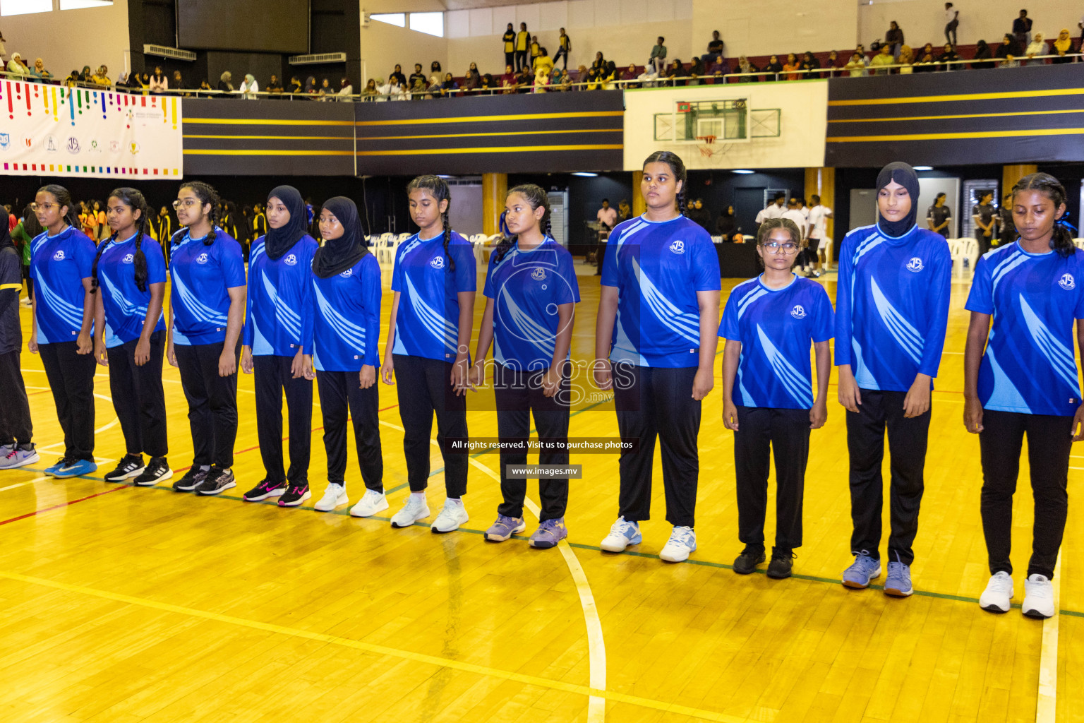 24th Interschool Netball Tournament 2023 was held in Social Center, Male', Maldives on 27th October 2023. Photos: Nausham Waheed / images.mv