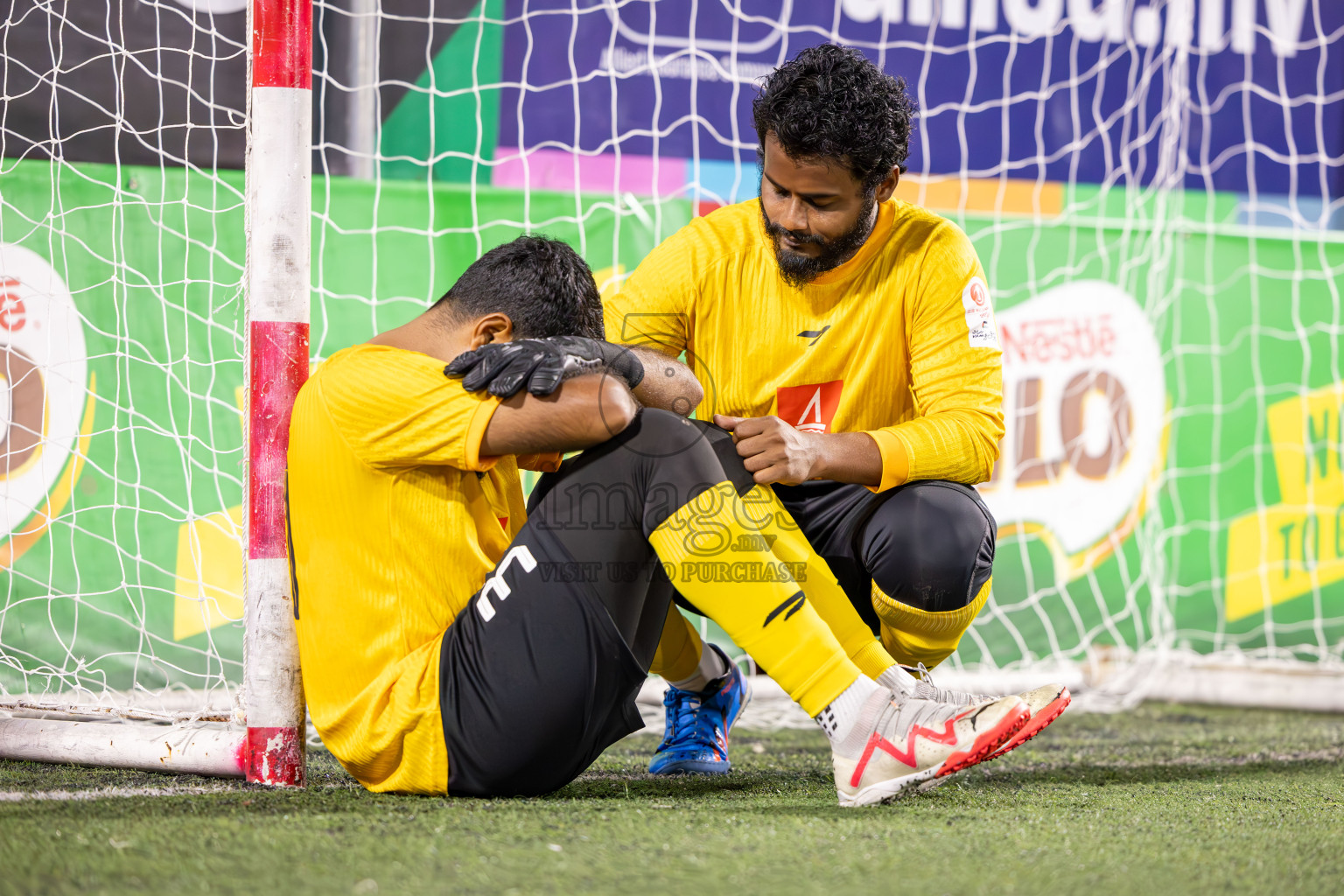 United BML vs Dhiraagu in Round of 16 of Club Maldives Cup 2024 held in Rehendi Futsal Ground, Hulhumale', Maldives on Tuesday, 8th October 2024. Photos: Ismail Thoriq / images.mv