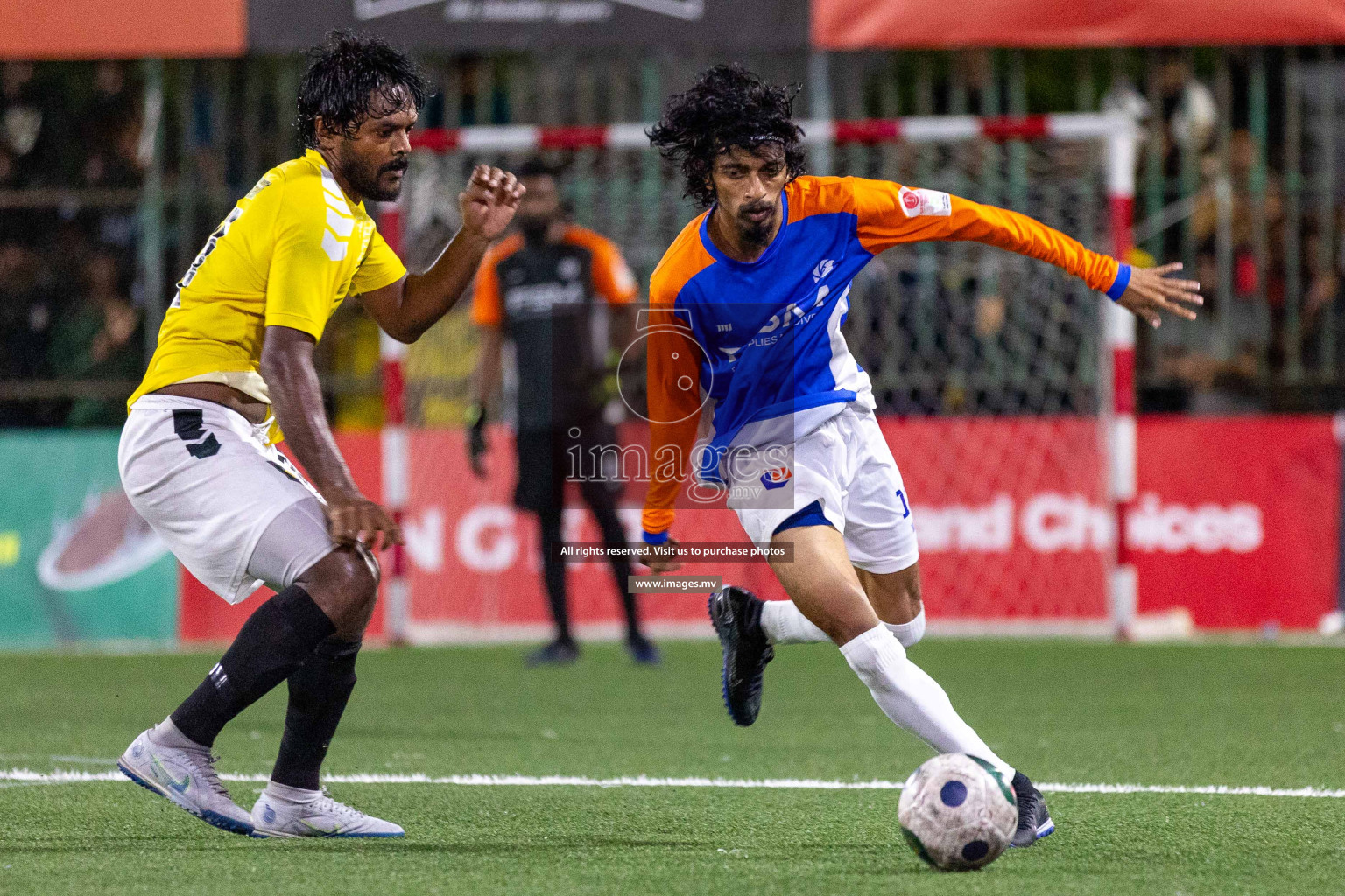 RRC vs Team FSM in Semi Final of Club Maldives Cup 2023 held in Hulhumale, Maldives, on Wednesday, 16th August 2023
Photos: Ismail Thoriq / images.mv