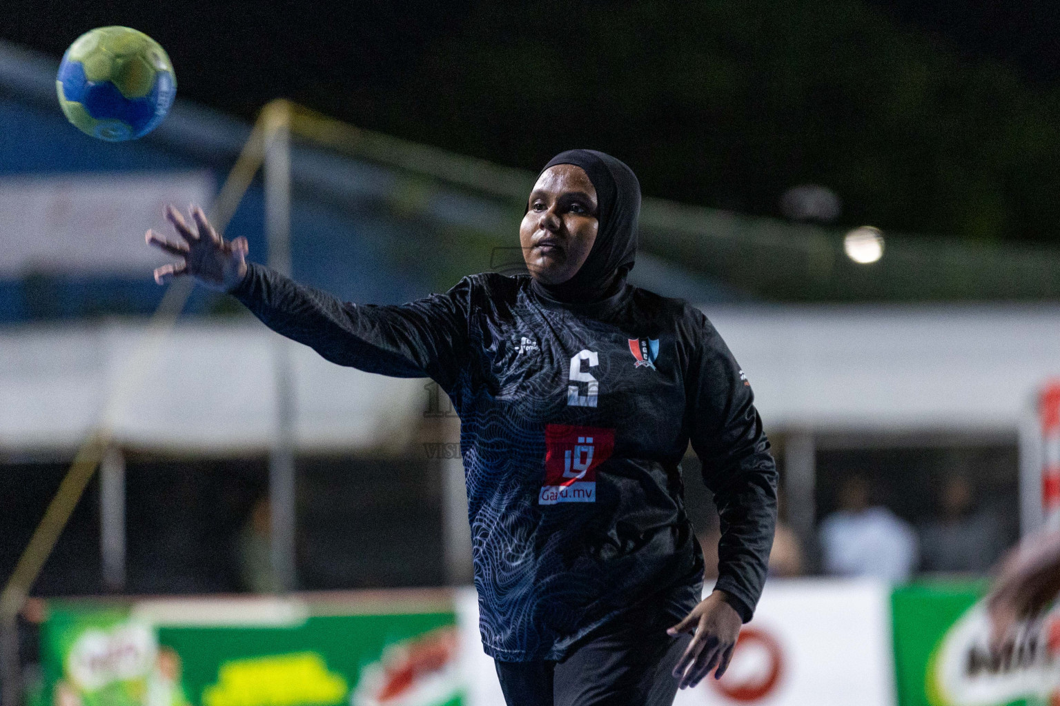 Day 18 of 10th National Handball Tournament 2023, held in Handball ground, Male', Maldives on Sunday, 17th December 2023 Photos: Nausham Waheed/ Images.mv