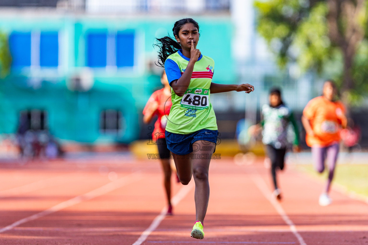 Day 4 of MILO Athletics Association Championship was held on Friday, 8th May 2024 in Male', Maldives. Photos: Nausham Waheed