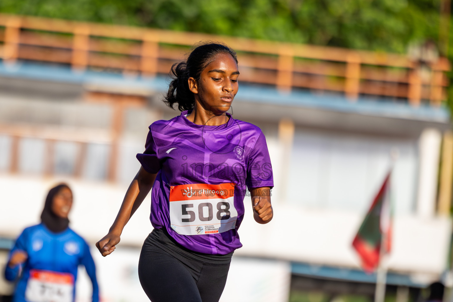 Day 1 of Inter-school Athletics Championship 2025 held in Ekuveni Synthetic Track, Male', Maldives on Monday, 06th October 2025. Photos by: Ismail Thoriq / Images.mv