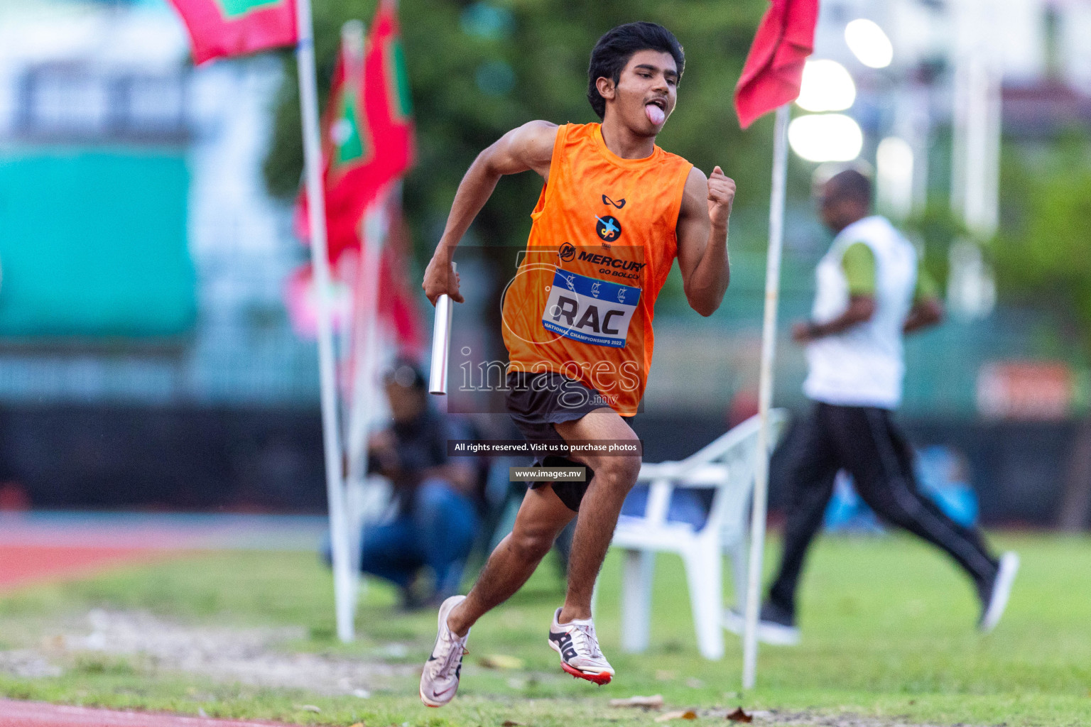 Day 2 of National Athletics Championship 2023 was held in Ekuveni Track at Male', Maldives on Friday, 24th November 2023. Photos: Nausham Waheed / images.mv