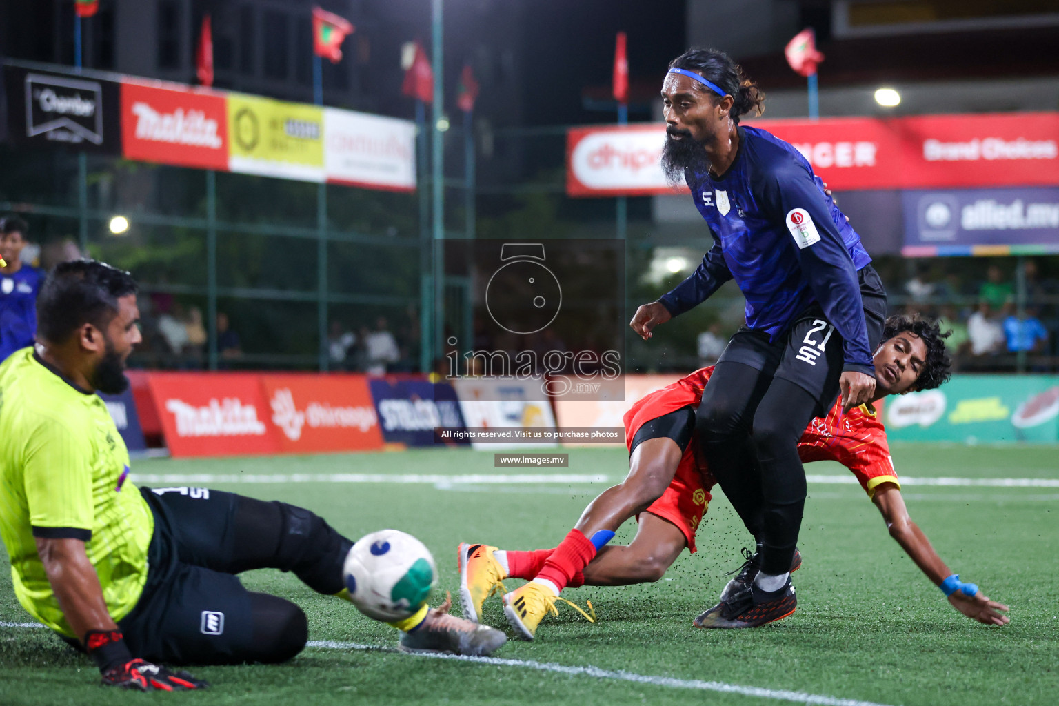 Team Fenaka vs Medianet in Club Maldives Cup 2023 held in Hulhumale, Maldives, on Sunday, 23rd July 2023 Photos: Nausham Waheed/ images.mv