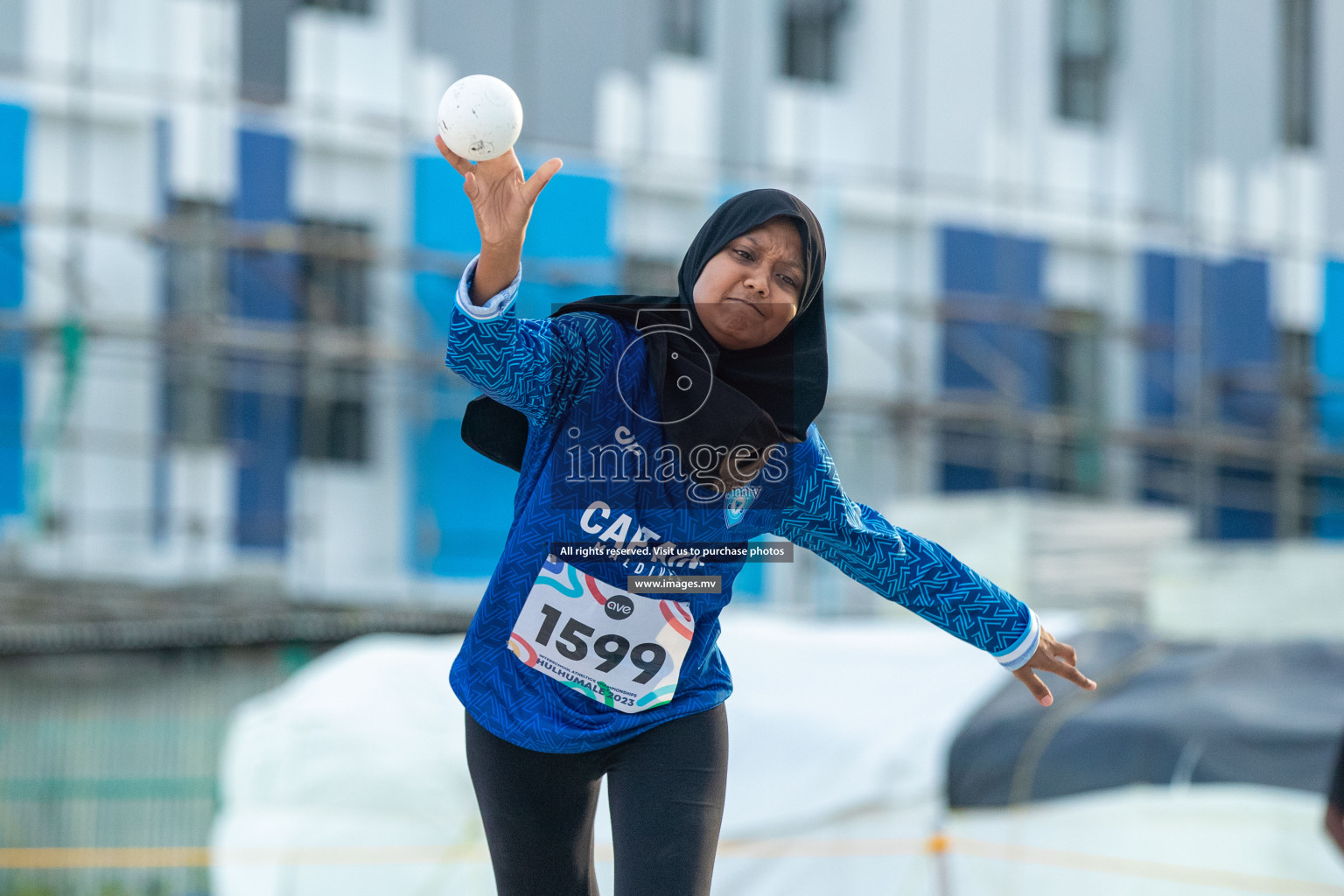 Day three of Inter School Athletics Championship 2023 was held at Hulhumale' Running Track at Hulhumale', Maldives on Tuesday, 16th May 2023. Photos: Nausham Waheed / images.mv