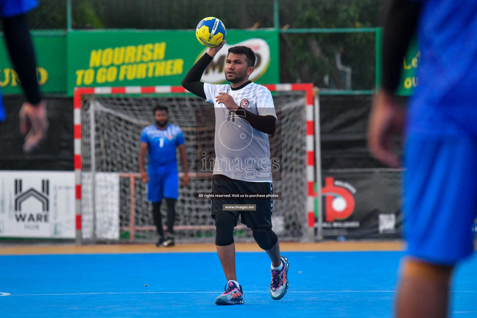 Day 2 of 6th MILO Handball Maldives Championship 2023, held in Handball ground, Male', Maldives on Friday, 21st May 2023 Photos: Nausham Waheed/ Images.mv