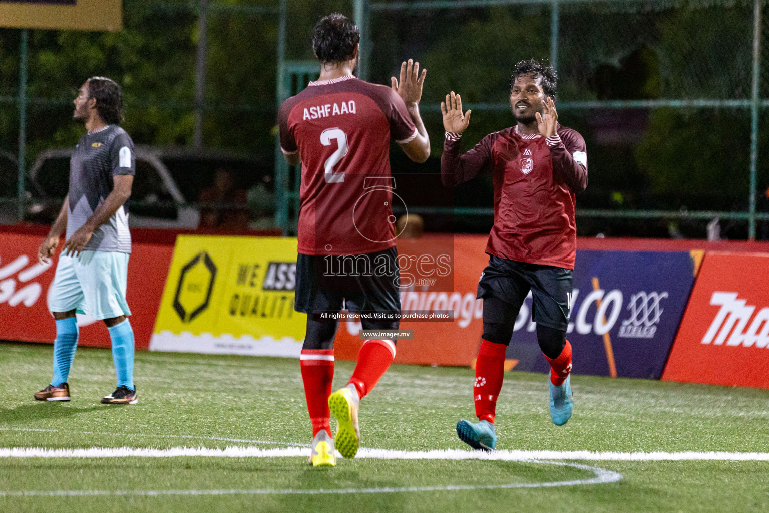 Club 220 vs METEOROLOGY in Club Maldives Cup Classic 2023 held in Hulhumale, Maldives, on Wednesday, 19th July 2023 Photos: Hassan Simah  / images.mv