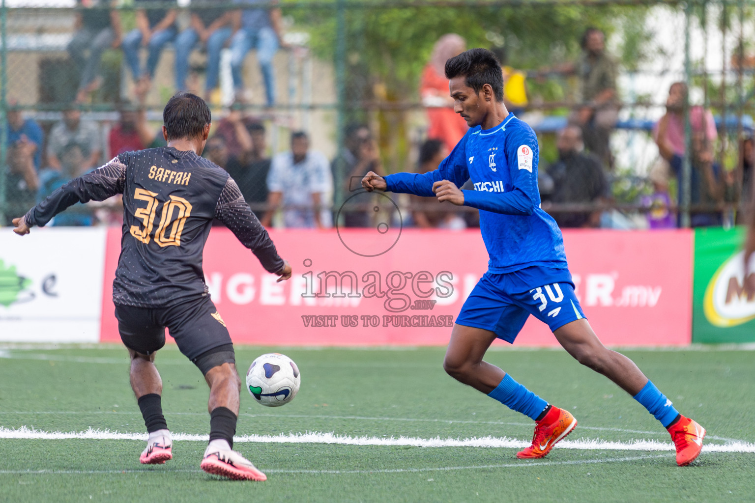 STO RC vs AVSEC RC in Club Maldives Cup 2024 held in Rehendi Futsal Ground, Hulhumale', Maldives on Saturday, 28th September 2024. 
Photos: Hassan Simah / images.mv