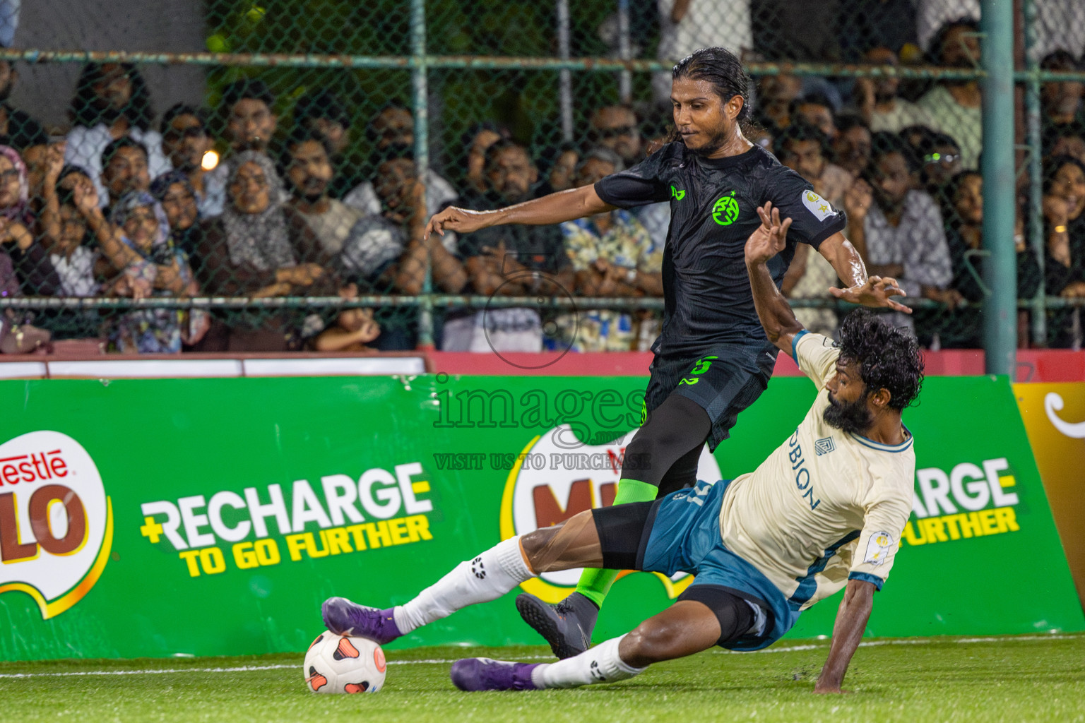 Road Recreation Club vs Team Naivaadhoo in Kings Cup of Club Maldives  2025 was held in Rehendhi Futsal Ground, Hulhumale', Maldives on Saturday, 6th September 2025. Photos: Ismail Thoriq / images.mv