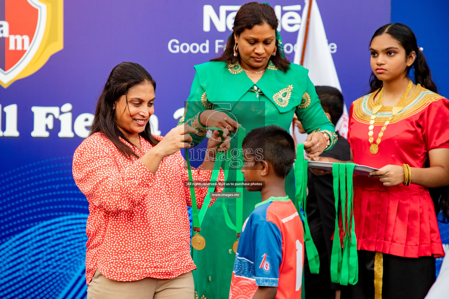 Finals & Closing Ceremony of Nestlé Kids Football Fiesta 2023 held in Male', Maldives on 25 February 2023