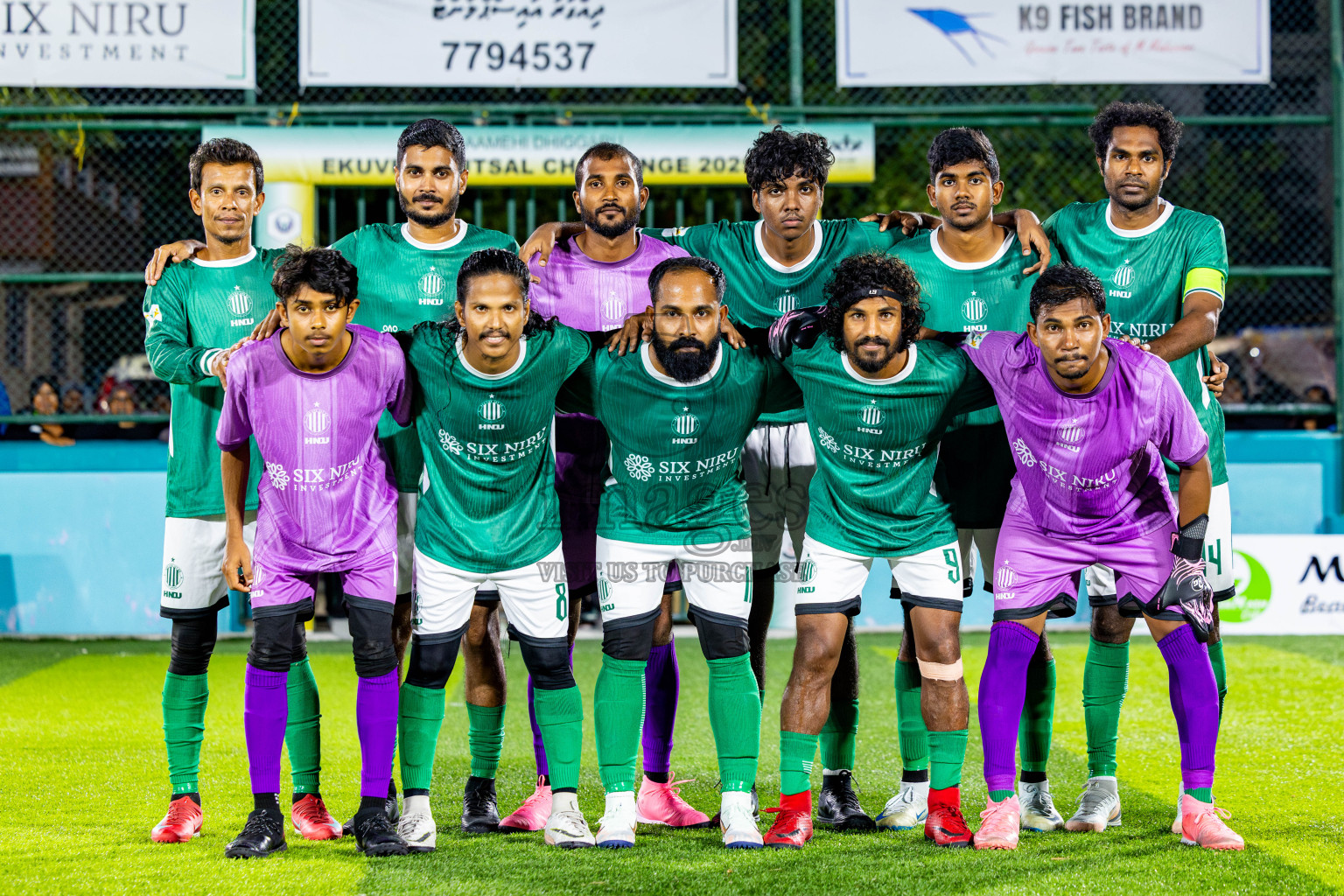 Dee Cee Jay SC vs Comienzo FC in Day 2 of Laamehi Dhiggaru Ekuveri Futsal Challenge 2025 was held on Friday, 25th July 2025, at Dhiggaru Futsal Ground, Dhiggaru, Maldives Photos: Nausham Waheed  / images.mv
