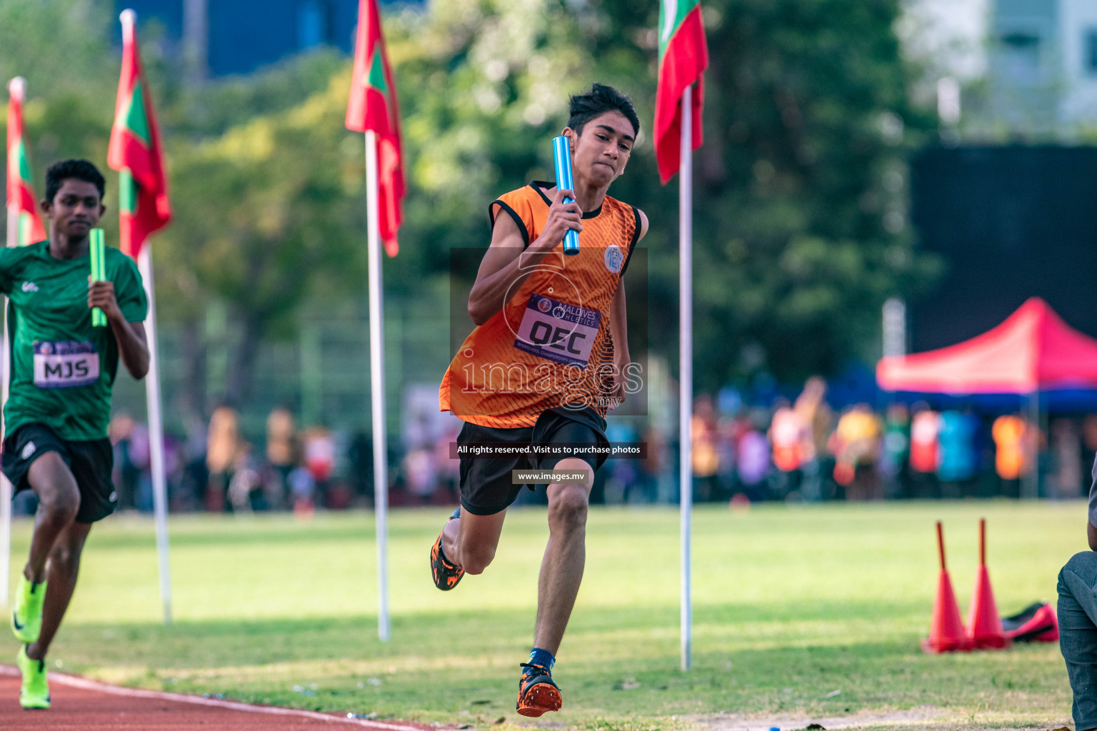 Day 3 of Inter-School Athletics Championship held in Male', Maldives on 25th May 2022. Photos by: Nausham Waheed / images.mv