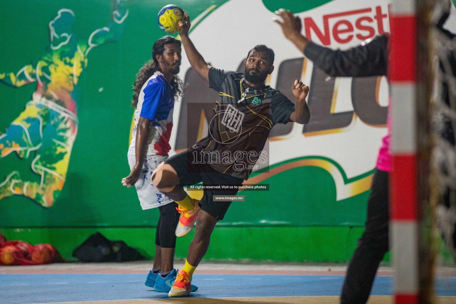 Day 8 of 6th MILO Handball Maldives Championship 2023, held in Handball ground, Male', Maldives on 27th May 2023 Photos: Nausham Waheed/ Images.mv