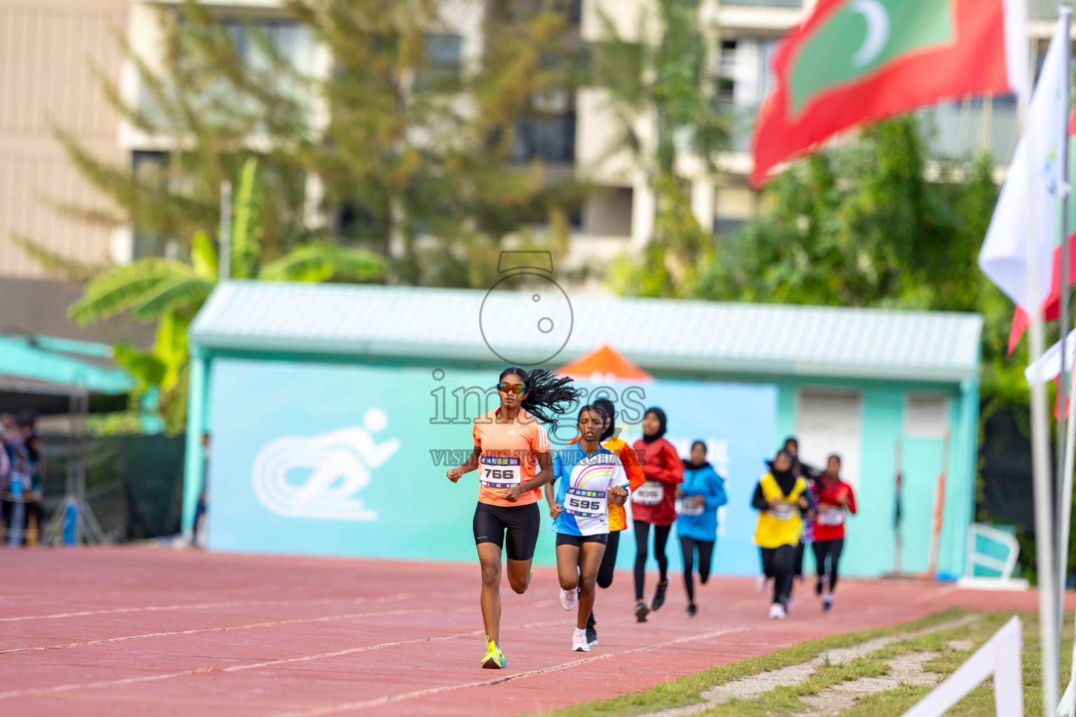 Day 2 of MWSC Interschool Athletics Championships 2024 held in Hulhumale Running Track, Hulhumale, Maldives on Sunday, 10th November 2024. Photos by: Ismail Thoriq / Images.mv