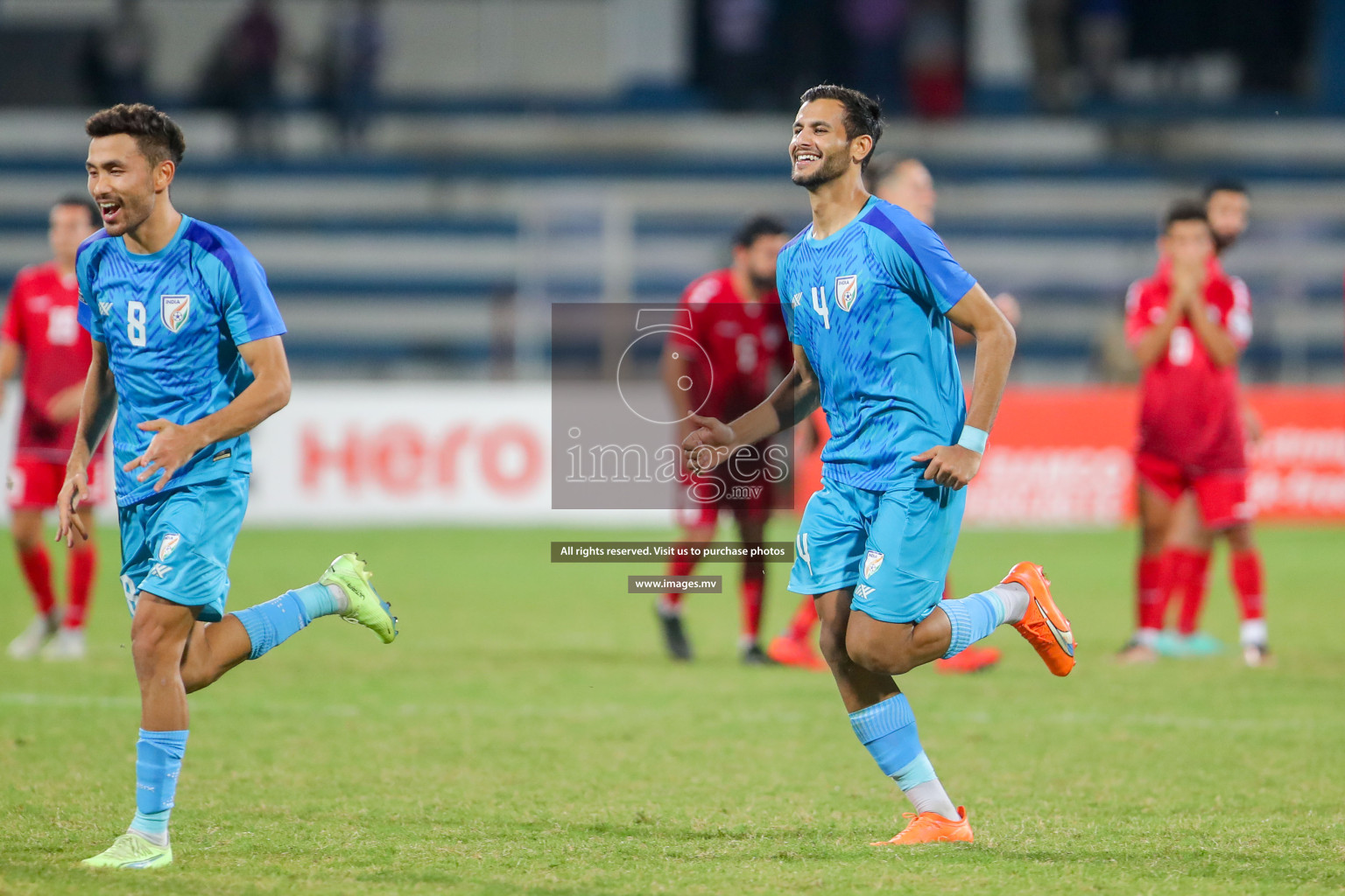 Lebanon vs India in the Semi-final of SAFF Championship 2023 held in Sree Kanteerava Stadium, Bengaluru, India, on Saturday, 1st July 2023. Photos: Hassan Simah / images.mv